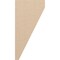 Ekena Millwork 9"W x 9"D x 18"H Wide Concord Rough Cedar Woodgrain TimberThane Corbel, Primed Tan CORUR09X09X18CONRCPR - alternate 4